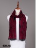 Reversible Cross Striped Cashmere Feeling Scarf